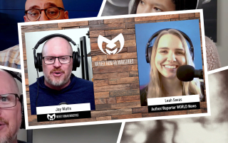 Merely Human Things Podcast episode 5 with Leah Savas